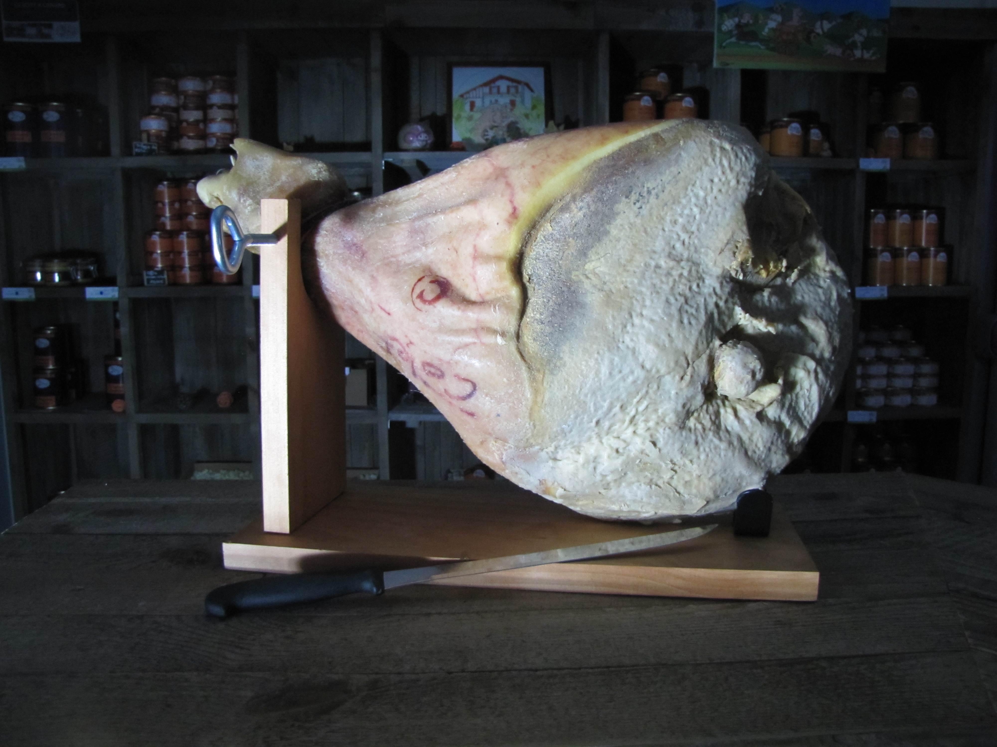 Jambon tranché 12 à 15 mois