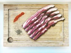 Ventrêche plate tranchée